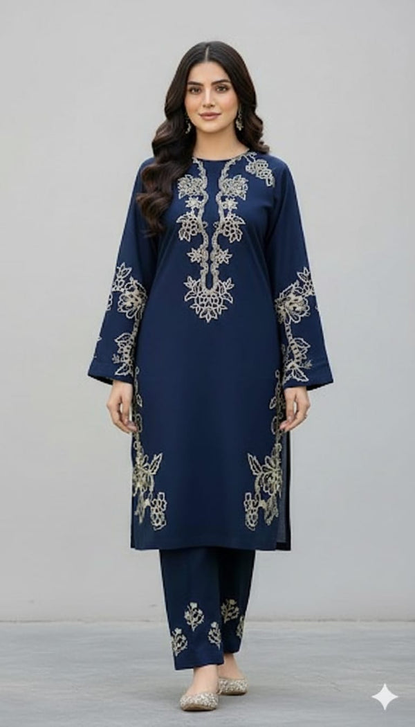 FAIRY CLOTHES -2PC EMBROIDED LAWN DRESS - FCO-21