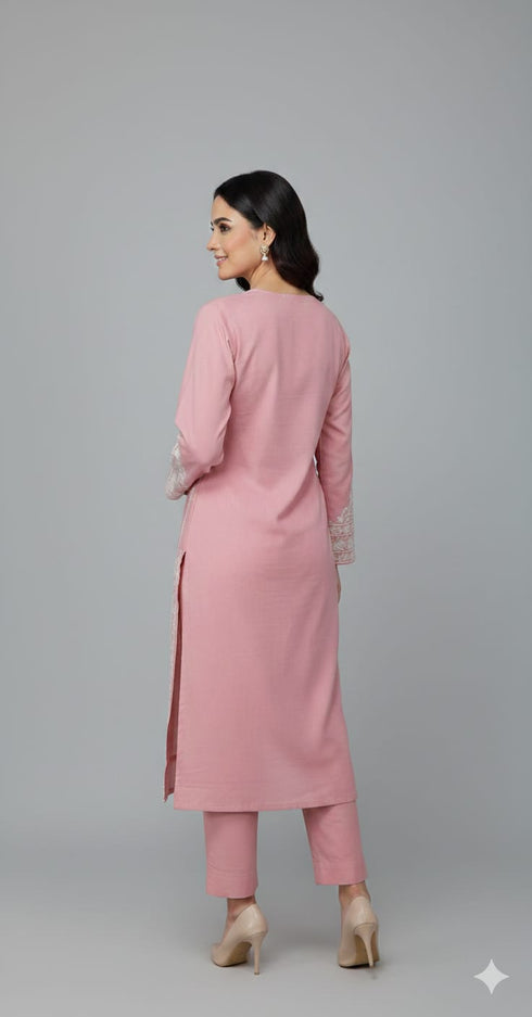 FAIRY CLOTHES -2PC EMBROIDED LAWN DRESS - FCO-10