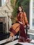 ASIM JOFA- 3PC LAWN EMBROIDERED SHIRT WITH LAWN EMBROIDERED DUPPATA AND TROUSER- FPW-93