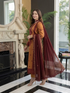ASIM JOFA- 3PC LAWN EMBROIDERED SHIRT WITH LAWN EMBROIDERED DUPPATA AND TROUSER- FPW-93