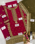 ASIM JOFA -3PC EMBROIDERED FANCY CHIFFON DRESS WITH HEAVY EMBROIDERED CHIFFON DUPATTA 4 SIDE EMBROIDERED- FPW-43