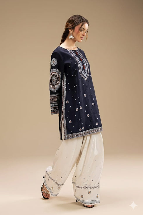 FAIRY CLOTHES -2PC EMBROIDED LAWN DRESS - FCO-40