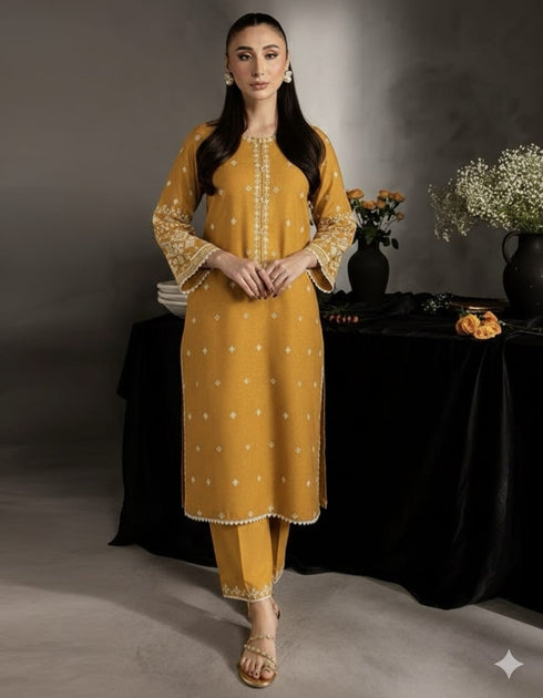 FAIRY CLOTHES -2PC EMBROIDED LAWN DRESS - FCO-24