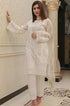 AZRA HAMEED - 3PC CHIKANKARI LAWN EMBROIDERED SHIRT WITH SOFT ORGANZA EMBROIDERED DUPATTA AND TROUSER - FCO-19
