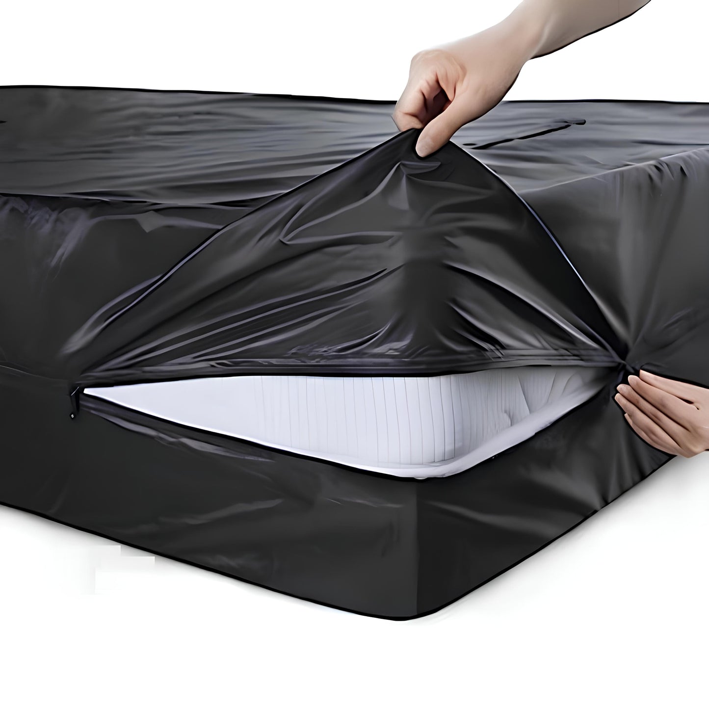 6 SIDE WATER PROOF ZIPPER MATTRESS COVER POLYESTER