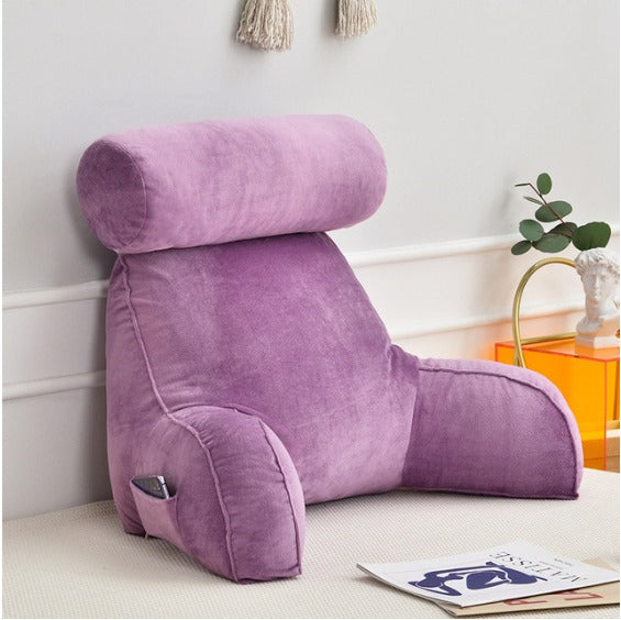 VELVET BIG BACK REST