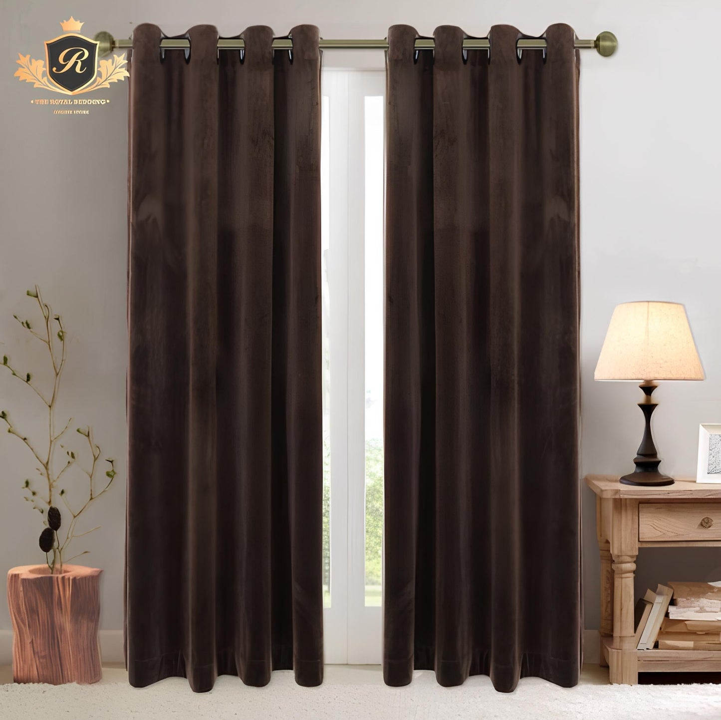 VELVET CURTAIN 10 COLOURS