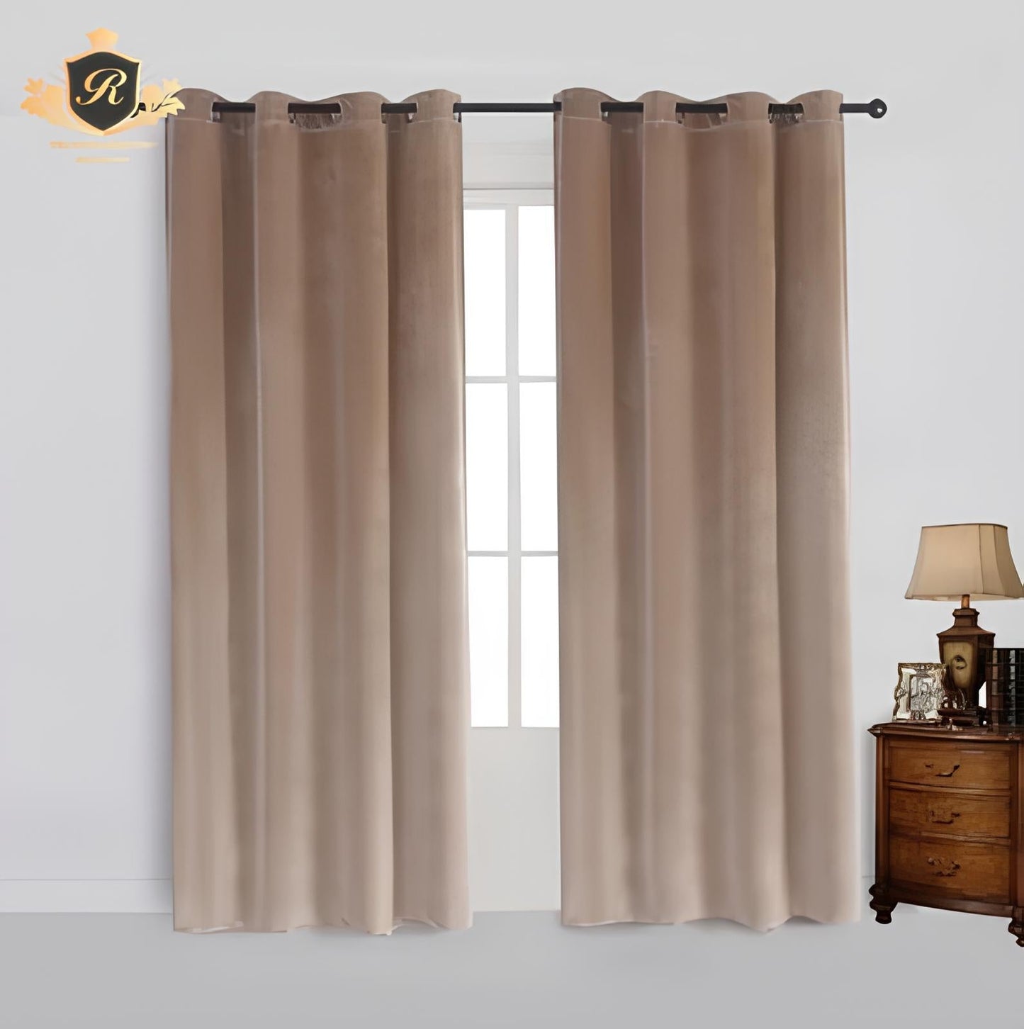 VELVET CURTAIN 10 COLOURS