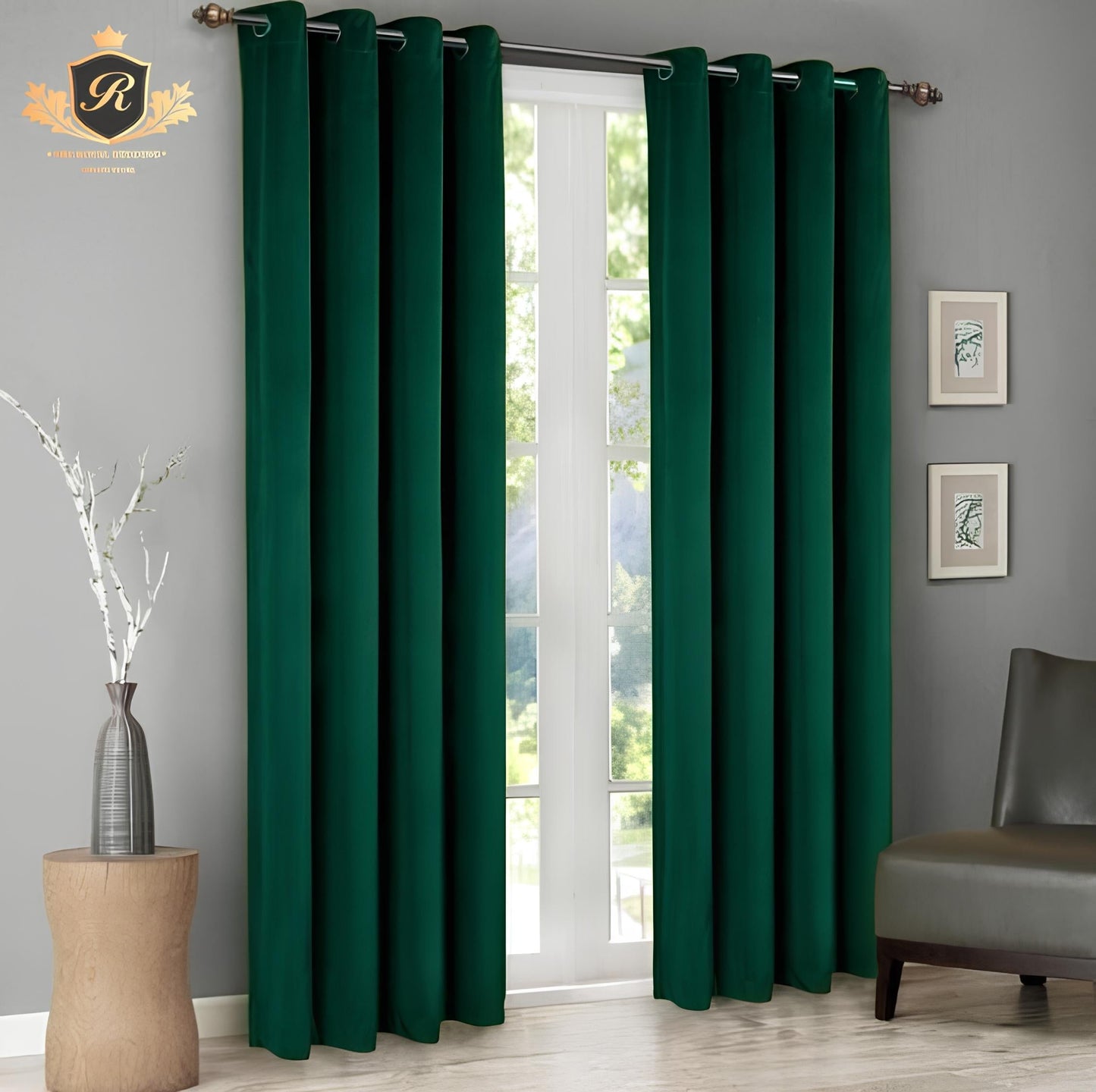 VELVET CURTAIN 10 COLOURS