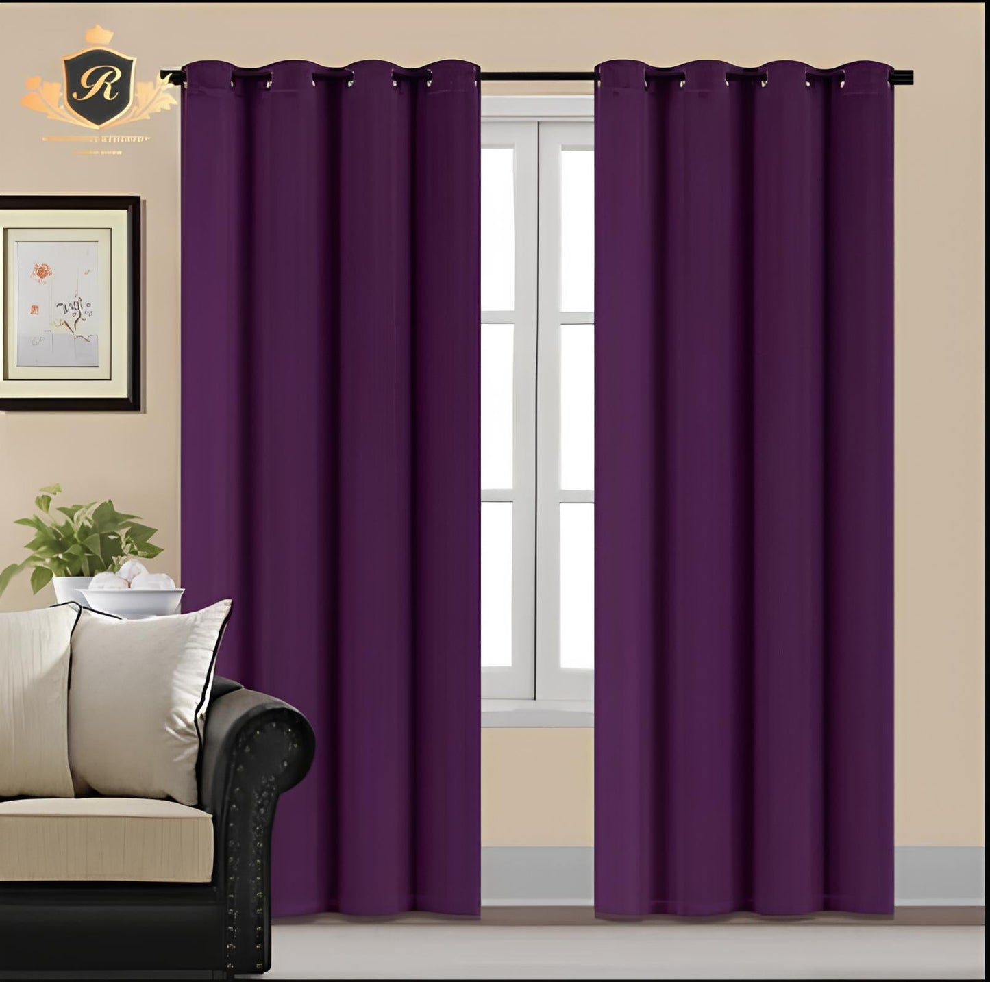 VELVET CURTAIN 10 COLOURS