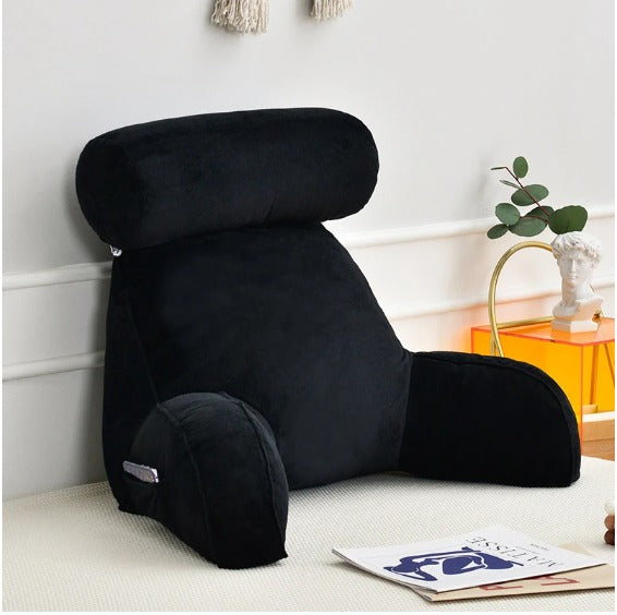 VELVET BIG BACK REST