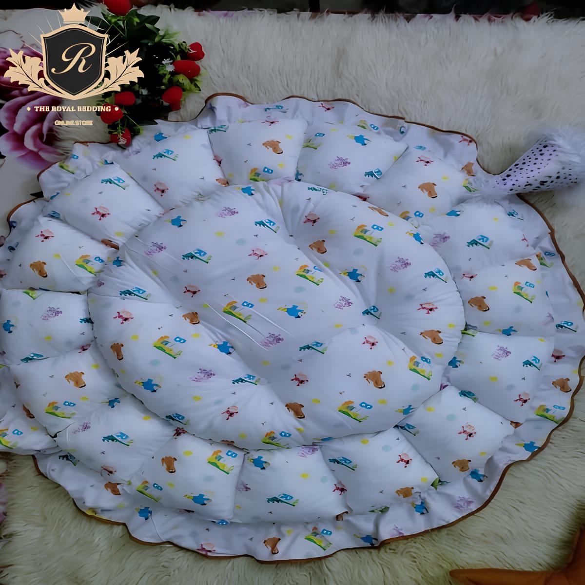 BABY BASKET ROUND TODDLER NEST BABY NEST NEWBORN 2 COLOURS