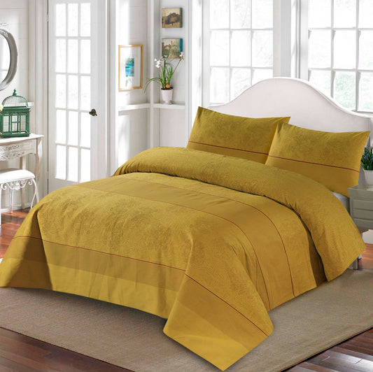 3 PCS COTTON JAQUARD BEDSHEET