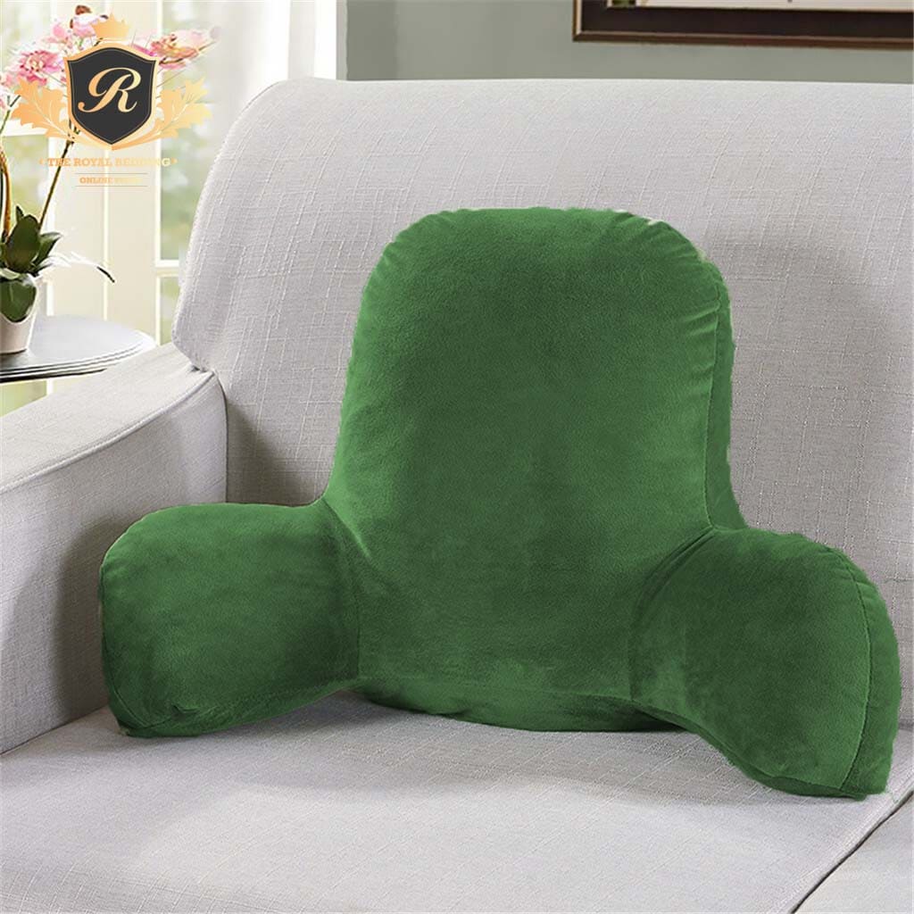 BACK REST CUSHION FOR OFFICE CHAIR READING REST PILLOW 8 COLOURS