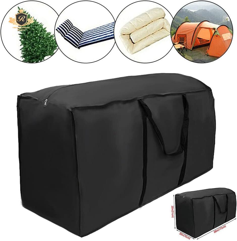 The Royal Bedding Outdoor Waterproof Storage Bags-Black