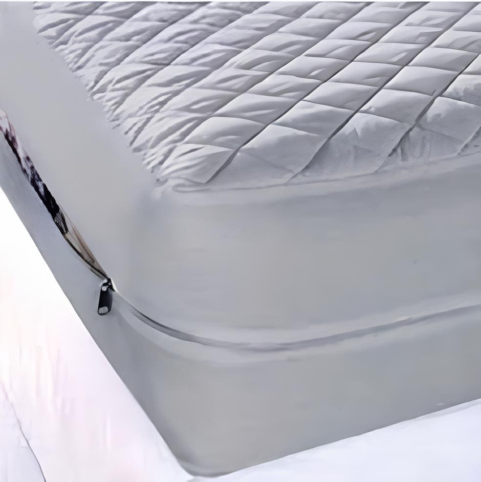 Zipper Mattress Cover Water Proof-Grey