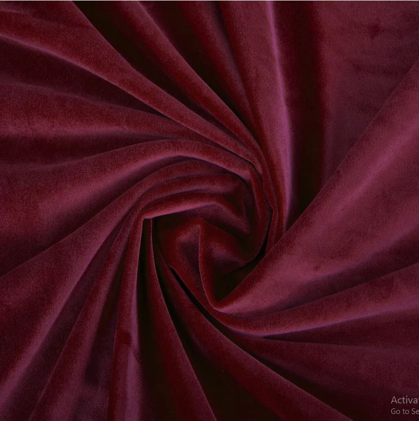 VELVET CURTAIN 10 COLOURS