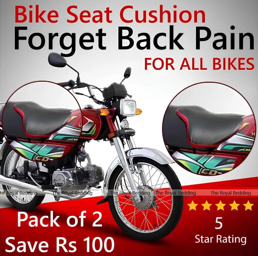 Motor Bike Seat Cushion Comfortable & Relaxing