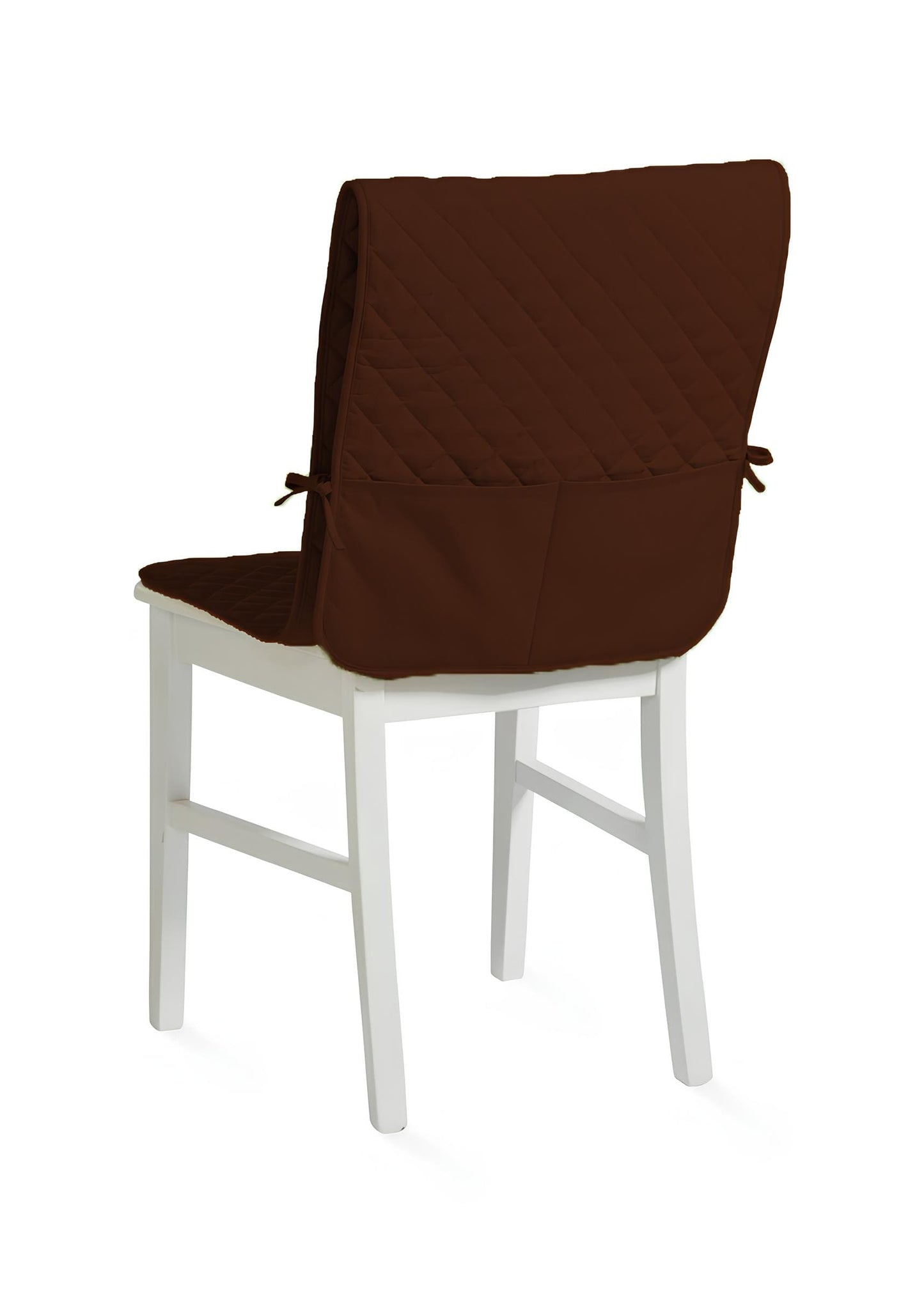 QUILTED DINING CHAIR COVER 7 COLOURS