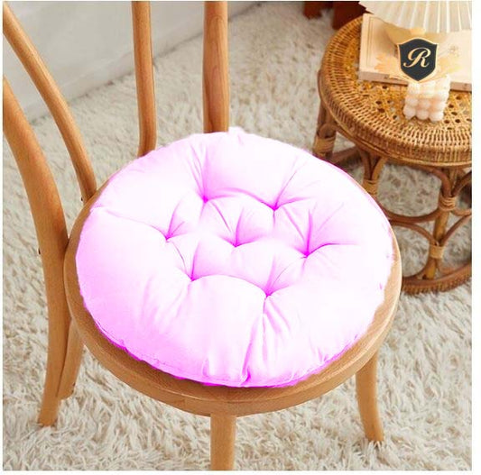 Round Sitting Chair Cushion-Pink