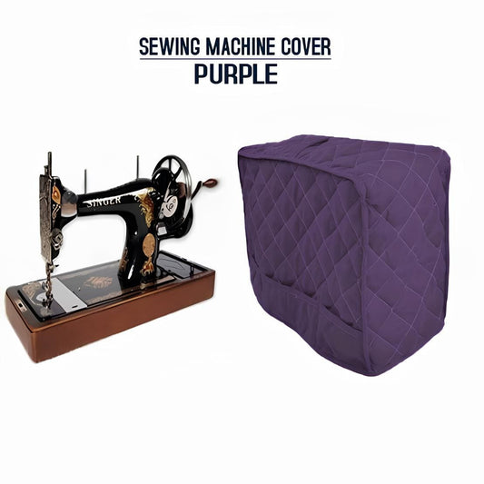 Sewing Machine Cover Quilted-Purple