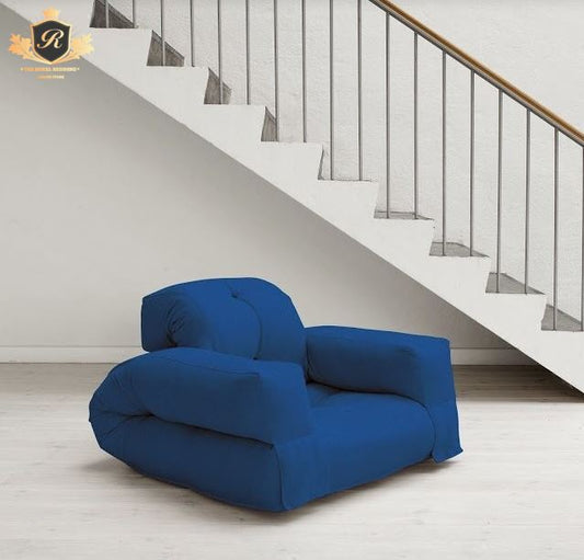 Sofa Cum Bed With New Style-Royal Blue