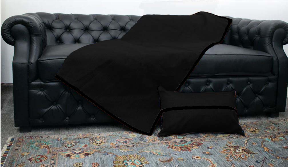 Sofa Throw-Black