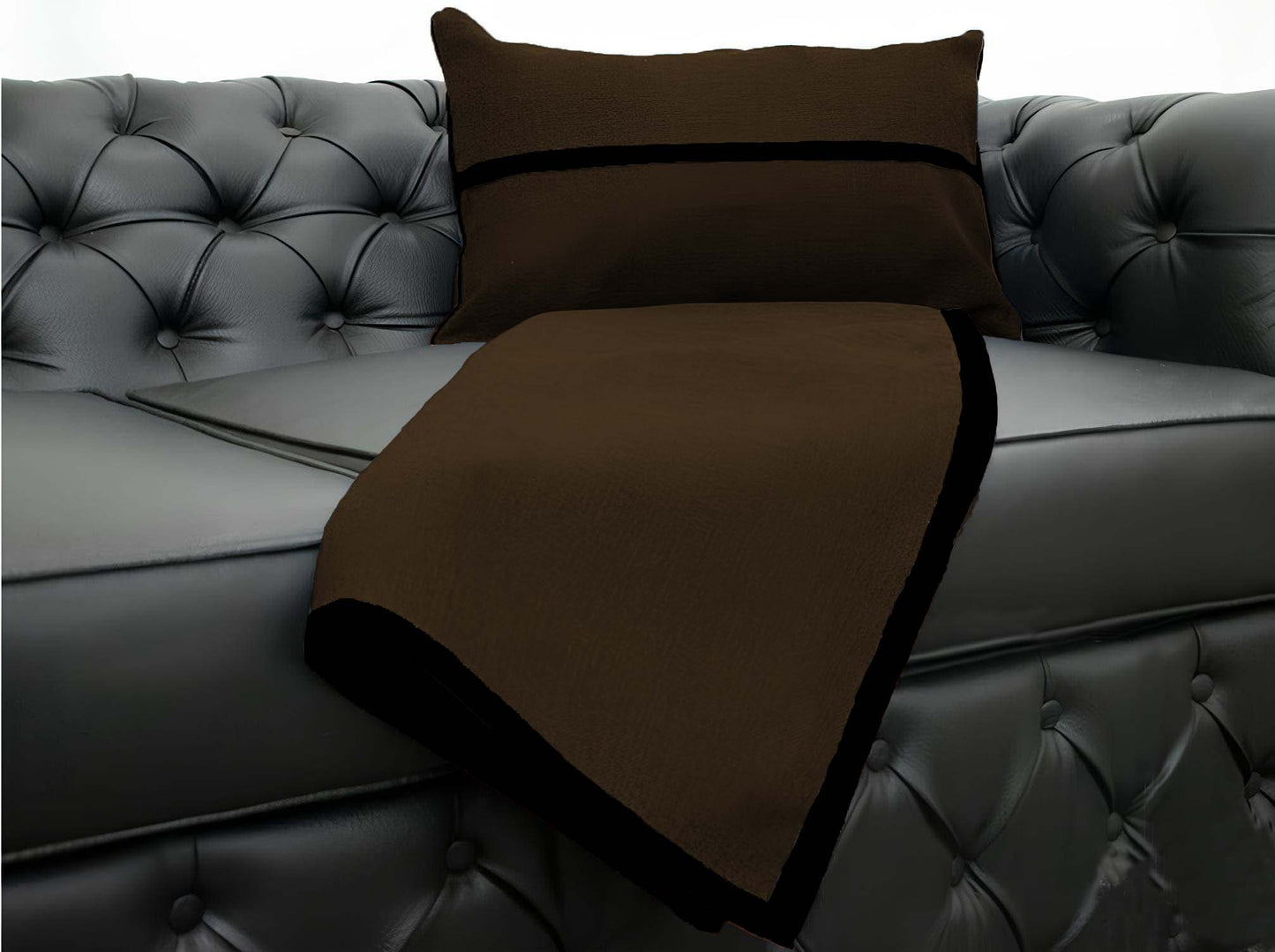 Sofa Throw- Brown