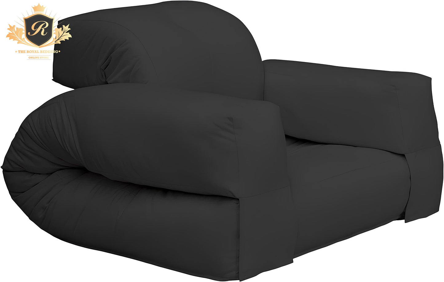 Sofa Cum Bed With New Style-Black