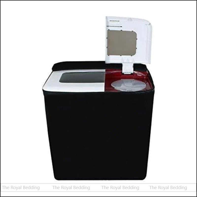 Twin Tub Washing Machine Cover-Black