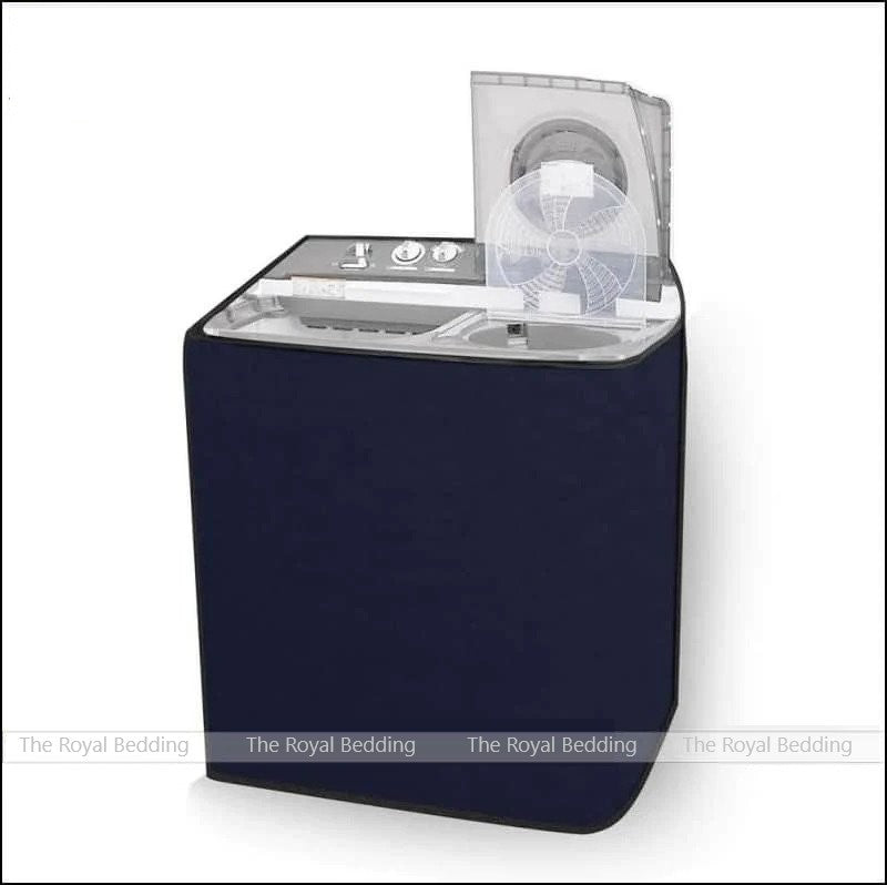 Twin Tub Washing Machine Cover-Blue