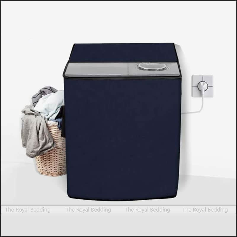 Twin Tub Washing Machine Cover-Blue