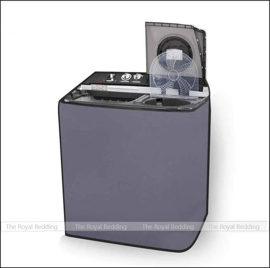 Twin Tub Washing Machine Cover-Grey