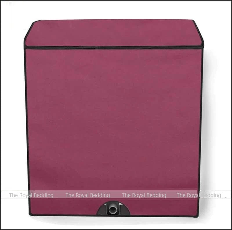 Twin Tub Washing Machine Cover-Maroon