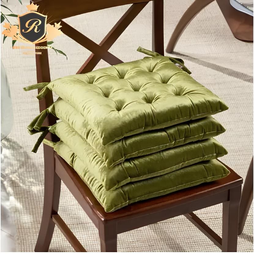 Velvet Cahir Cushion-Green