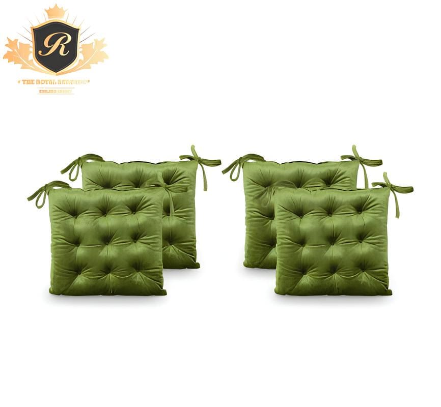 Velvet Cahir Cushion-Green