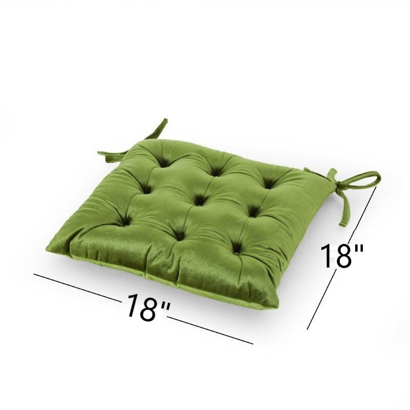 Velvet Cahir Cushion-Green