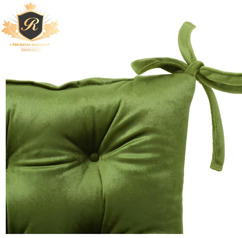 Velvet Cahir Cushion-Green