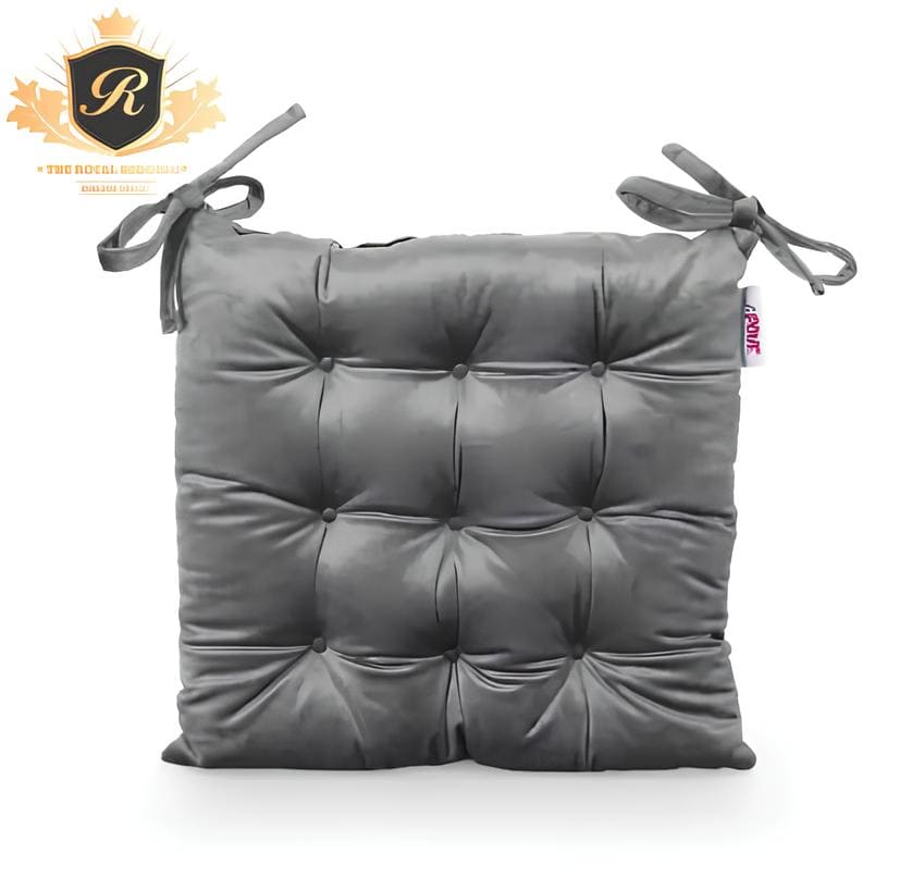 Velvet Cahir Cushion-Grey