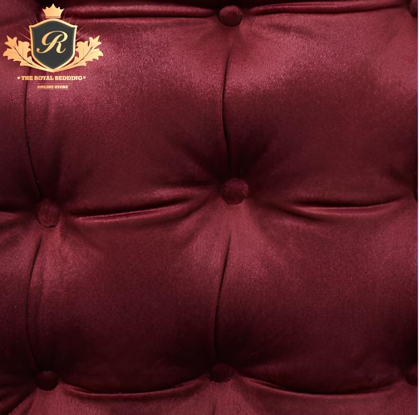 Velvet Cahir Cushion-Maroon