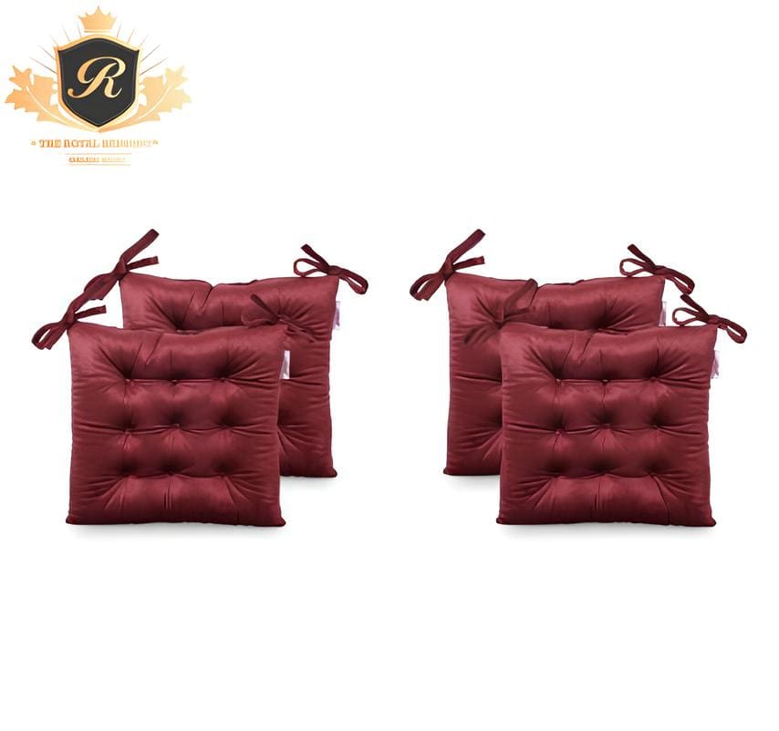 Velvet Cahir Cushion-Maroon