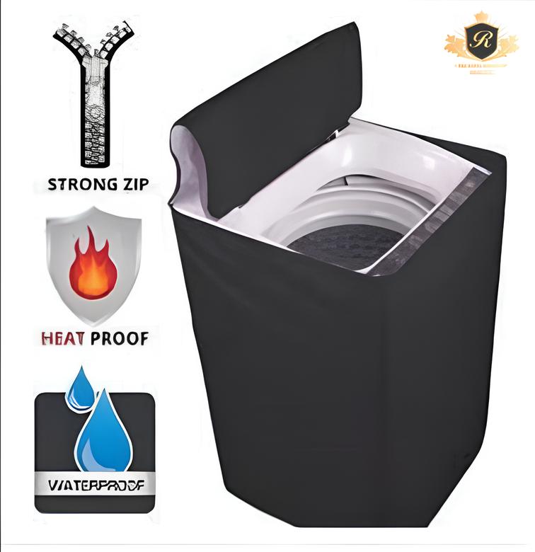 Water Proof Top Load Machine Cover -Black