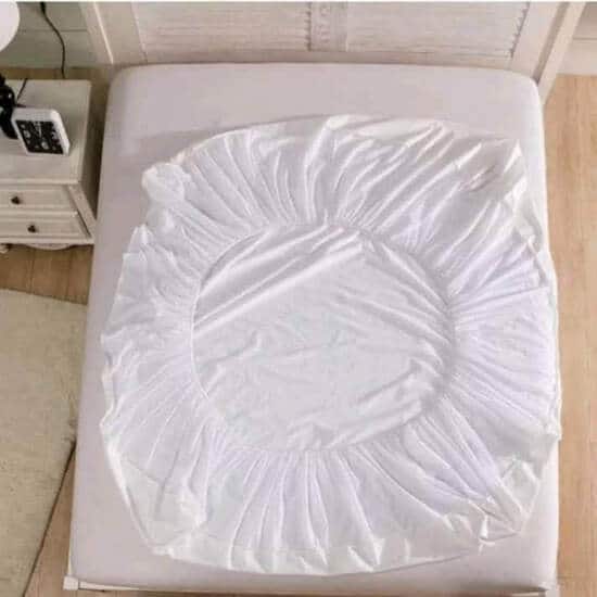 Waterproof Mattress Cover For Double Bed King Size (72x78 inches) (6x6.5 feet) Fitted Mattress Protector