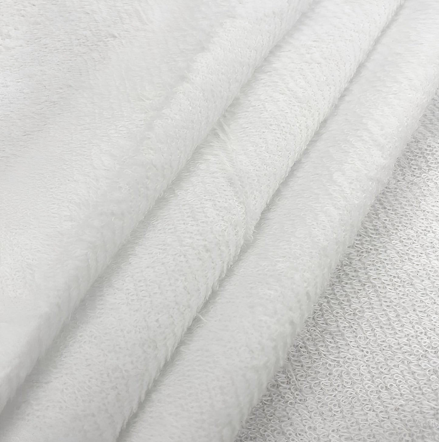 Zipper Mattress Cover Towel Terry White