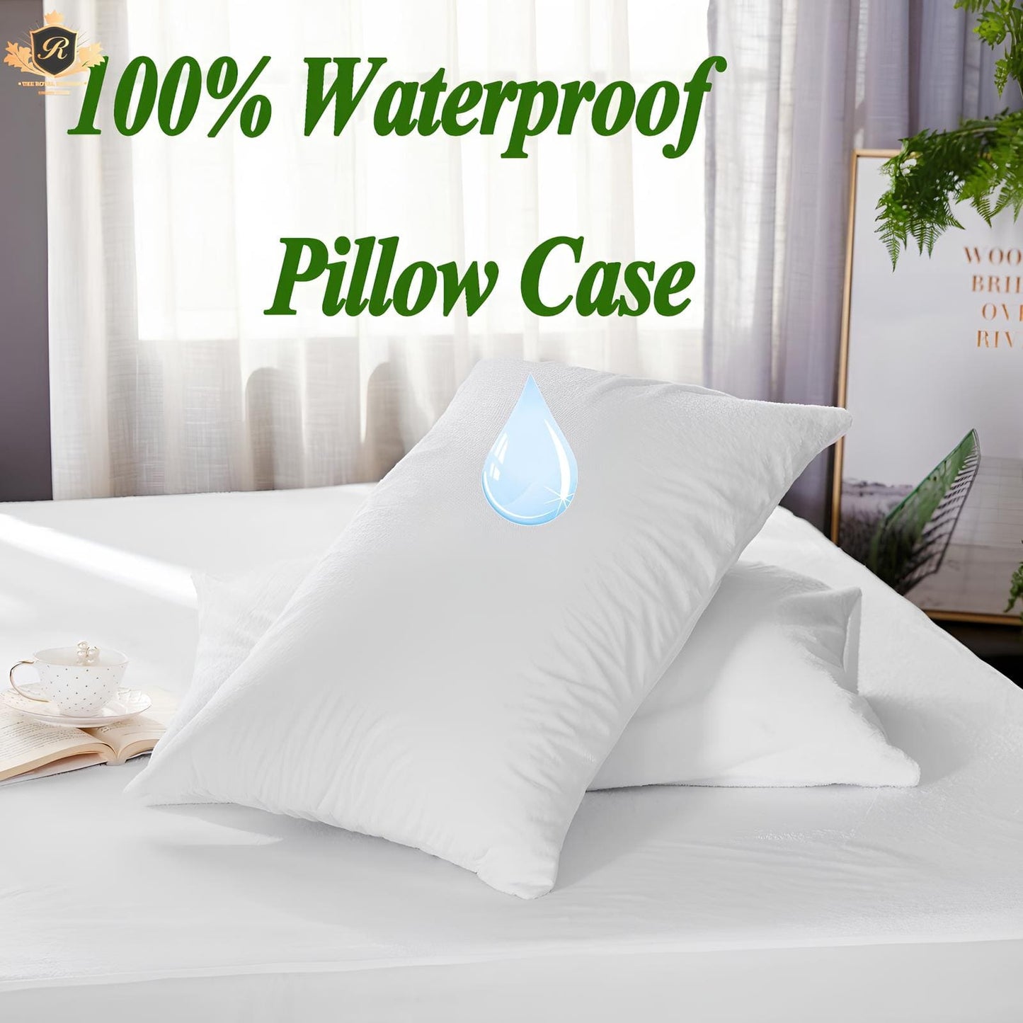 TERRY WATER PROOF PILLOW COVER