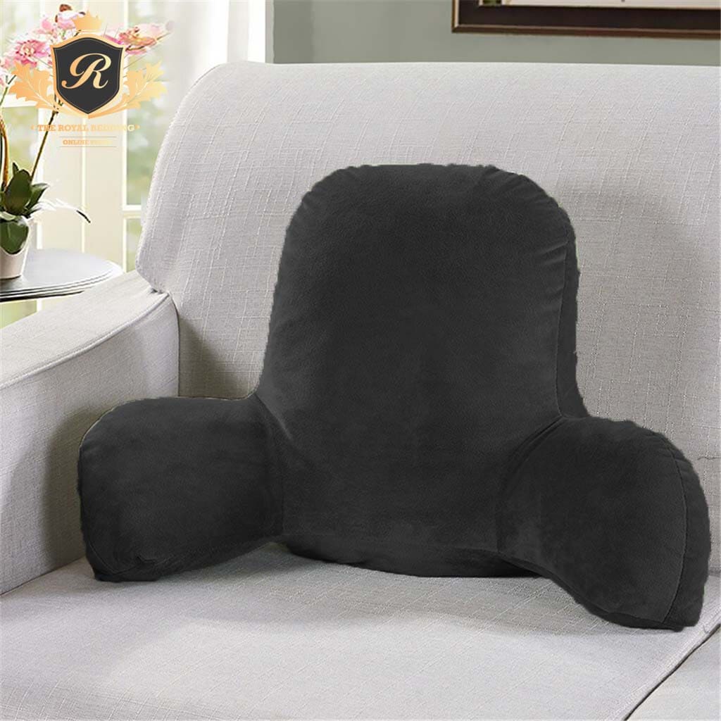 BACK REST CUSHION FOR OFFICE CHAIR READING REST PILLOW 8 COLOURS